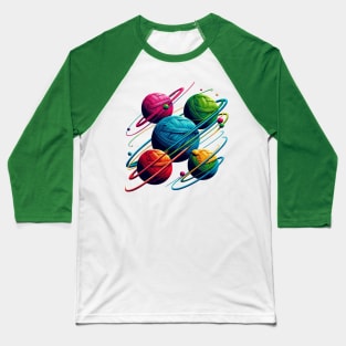 Crocheting is My World! Baseball T-Shirt